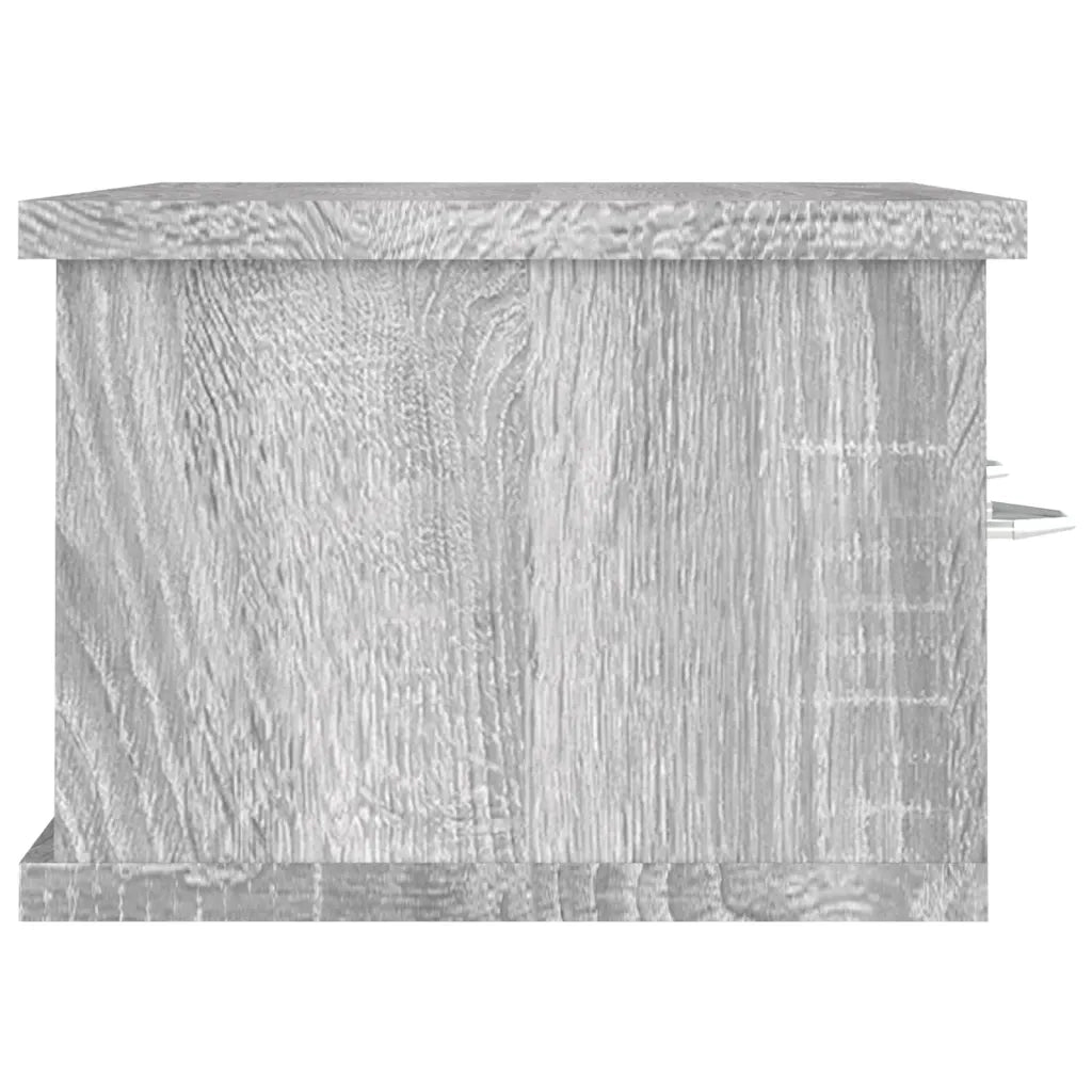 Libreria Grigio Sonoma 60x26x18,5cm in Legno Ingegnerizzato 815079