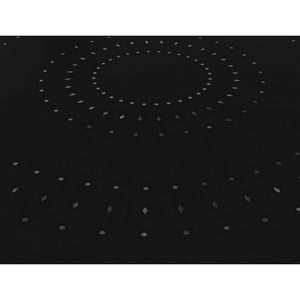 Tavolo da Giardino Acciaio Bianco Stile Classico da Esterno - ELEGANT Colore: Antracite, Dimensione: 70x70 cm