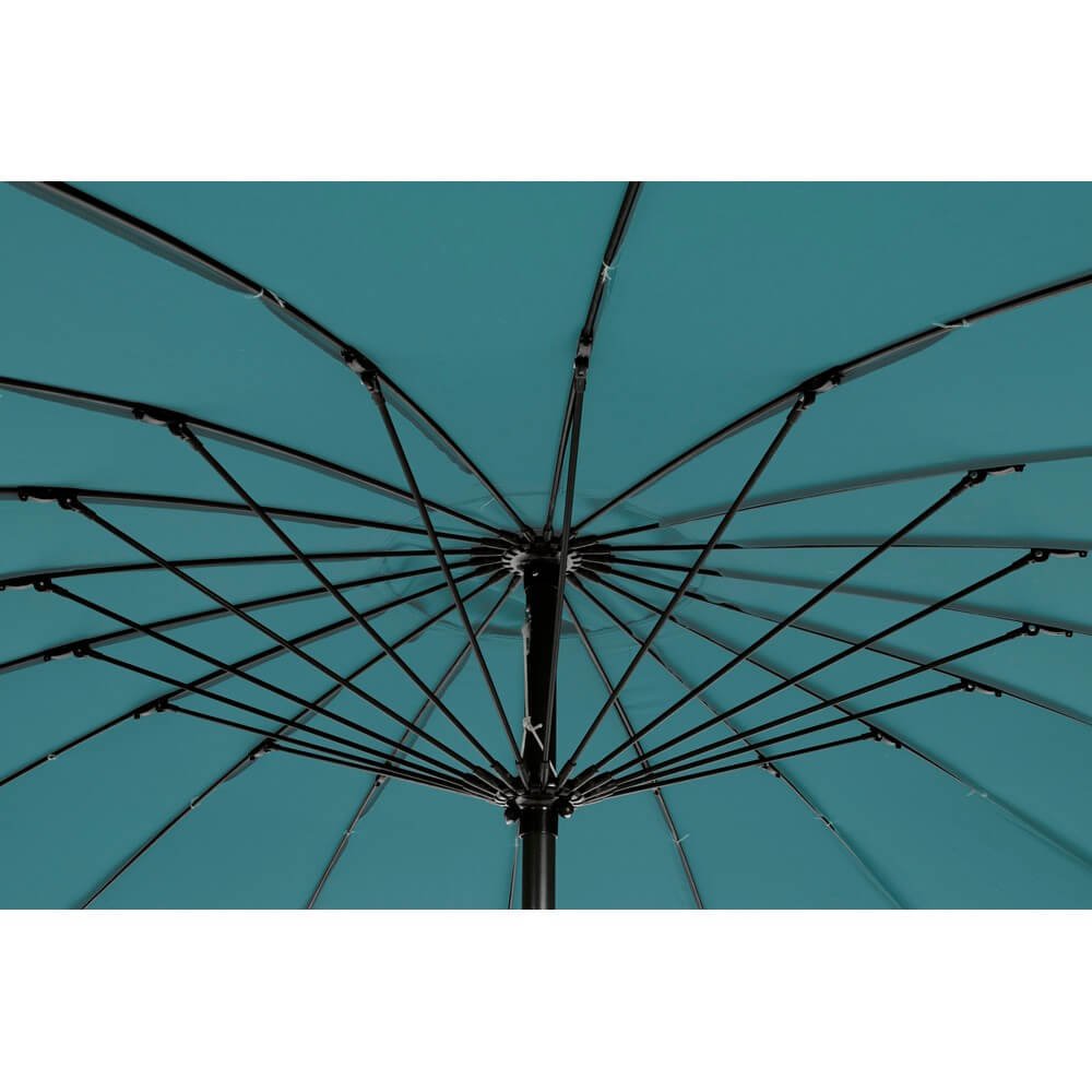 Ombrellone Alluminio Blu da Giardino Ø270 cm - METROPOLIS