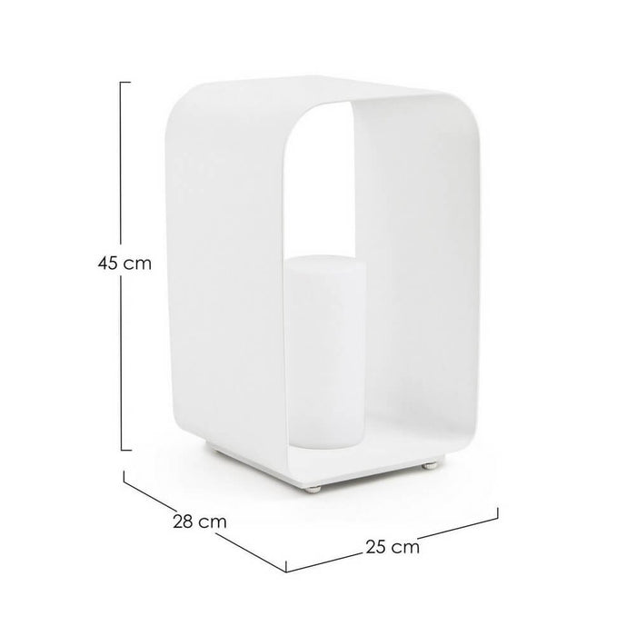 Lampada LED Alluminio Bianco Moderna da Esterno - ADVENTURE