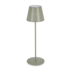 Lampada Tavolo Acciaio Nero Moderna da Esterno - VULCAN Colore: Verde