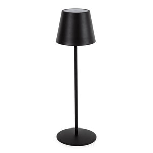 Lampada Tavolo Acciaio Nero Moderna da Esterno - VULCAN Colore: Nero