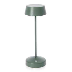Lampada Tavolo Acciaio Verde Moderna da Esterno - VULCAN Colore: Verde