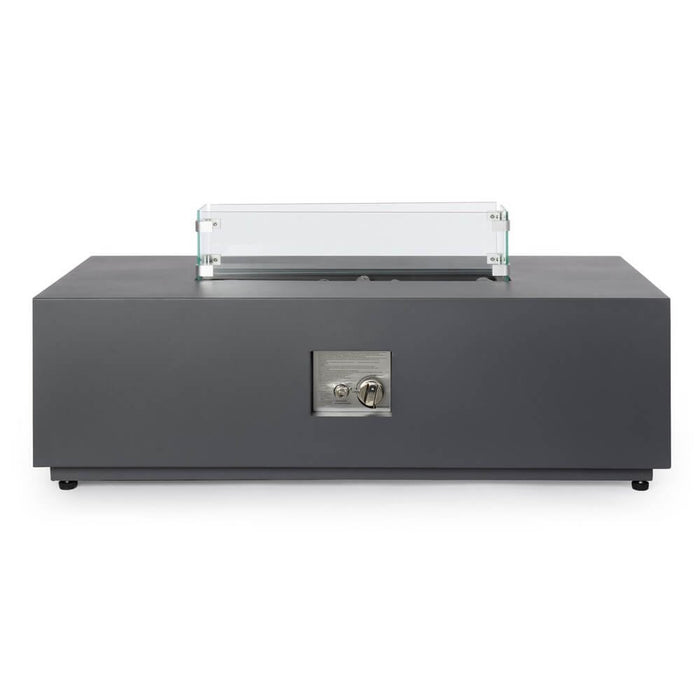 Camino a Gas Grigio Moderno da Esterno 110x65 - NUVOLA