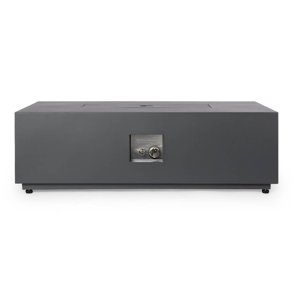 Camino a Gas Grigio Moderno da Esterno 110x65 - NUVOLA