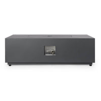 Camino a Gas Grigio Moderno da Esterno 110x65 - NUVOLA