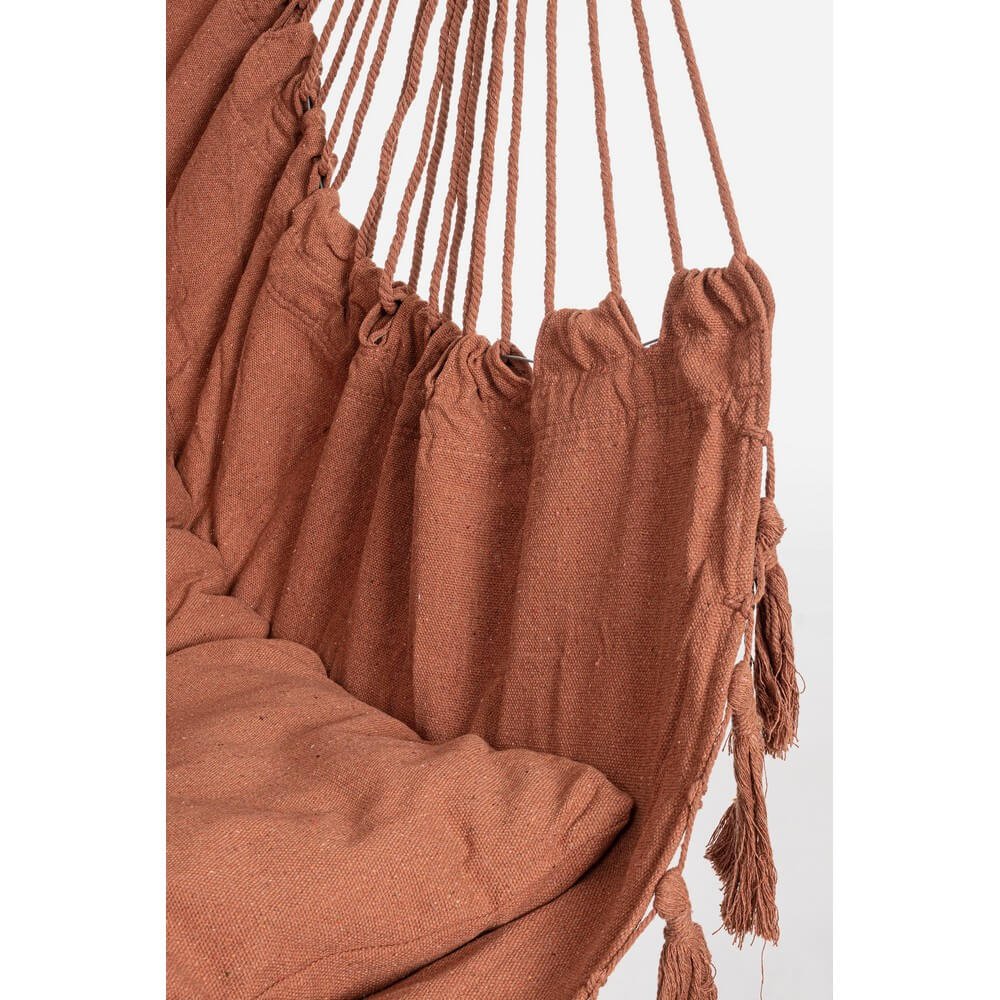 Amaca Pensile in Cotone Rosso Boho da Esterno - SIERRA Colore: Rosso