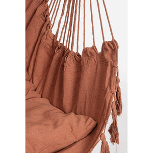Amaca Pensile in Cotone Rosso Boho da Esterno - SIERRA Colore: Rosso