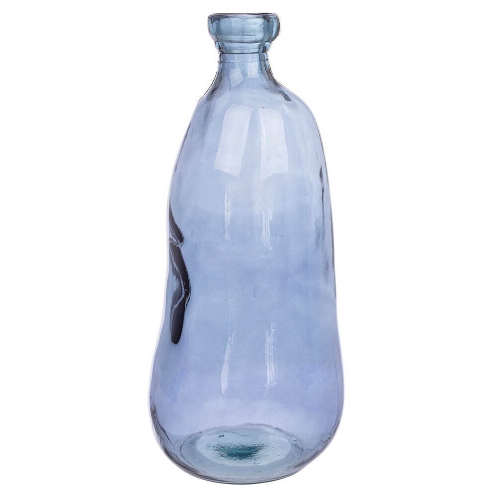 Vaso in Vetro Verde Moderno da Interno H51,5 cm - ERI Colore: Blu