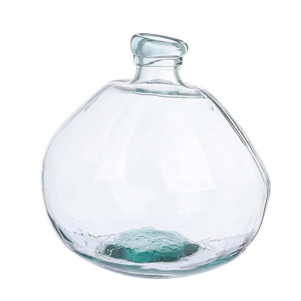 Vaso in Vetro Blu Moderno da Interno H31 cm - ERI Colore: Trasparente