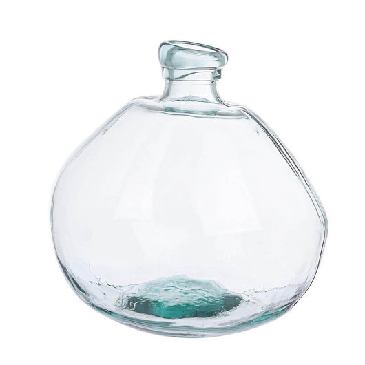 Vaso in Vetro Blu Moderno da Interno H31 cm - ERI Colore: Trasparente