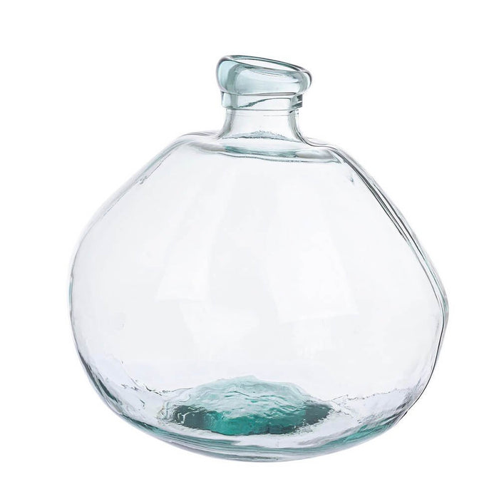 Vaso in Vetro Blu Moderno da Interno H31 cm - ERI Colore: Trasparente