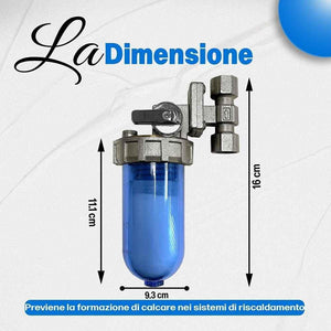 Dosatore a Carica Pronta "Dosamax Blu Stop" 1/2" - Attacco Girevole