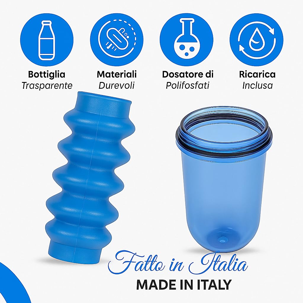 Dosatore a Carica Pronta "Dosamax Blu Stop" 1/2" - Attacco Girevole