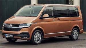 RIGUM905274 - Tappeti in Gomma per VW T6.1 Transporter-Caravelle/Multivan 2 e 3 posti dal 2019 al 2021 + TUNNEL