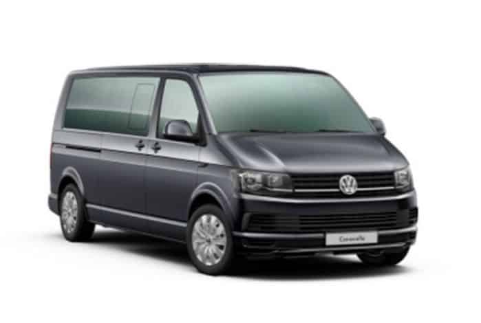 RIGUM905274 - Tappeti in Gomma per VW T6.1 Transporter-Caravelle/Multivan 2 e 3 posti dal 2019 al 2021 + TUNNEL