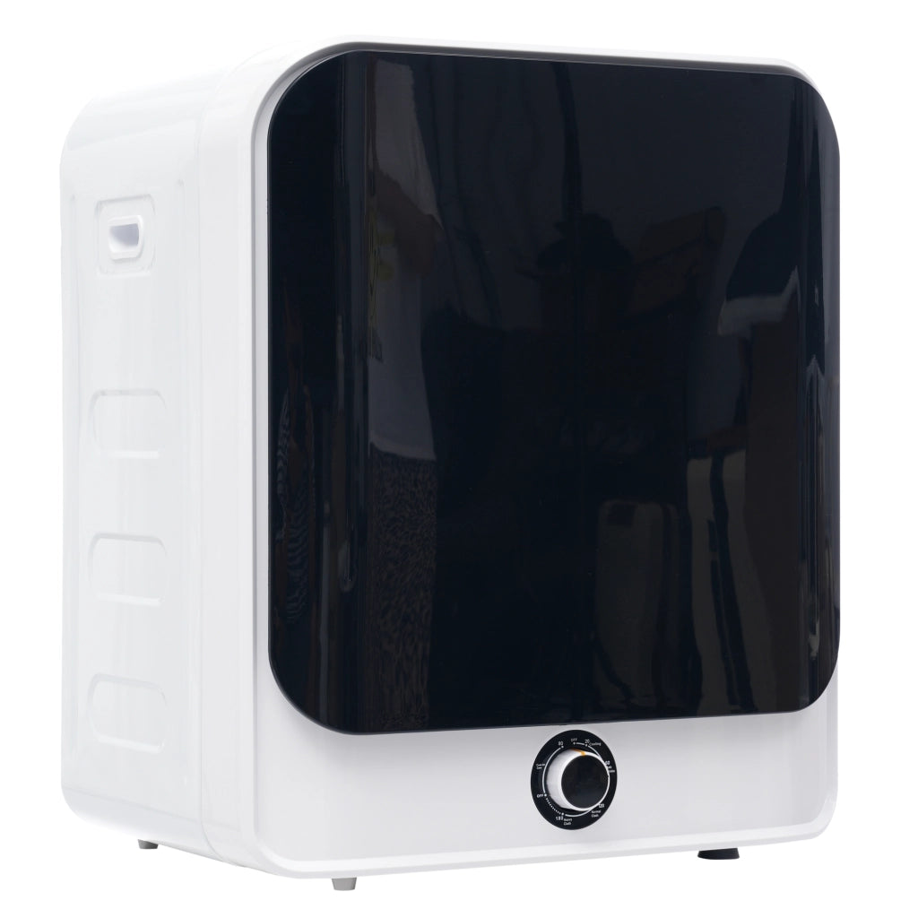 Asciugatrice a Evacuazione 3 kg 830 W con PTC Ceramico; 5 Programmi; Cestello Inox e Montaggio a Parete