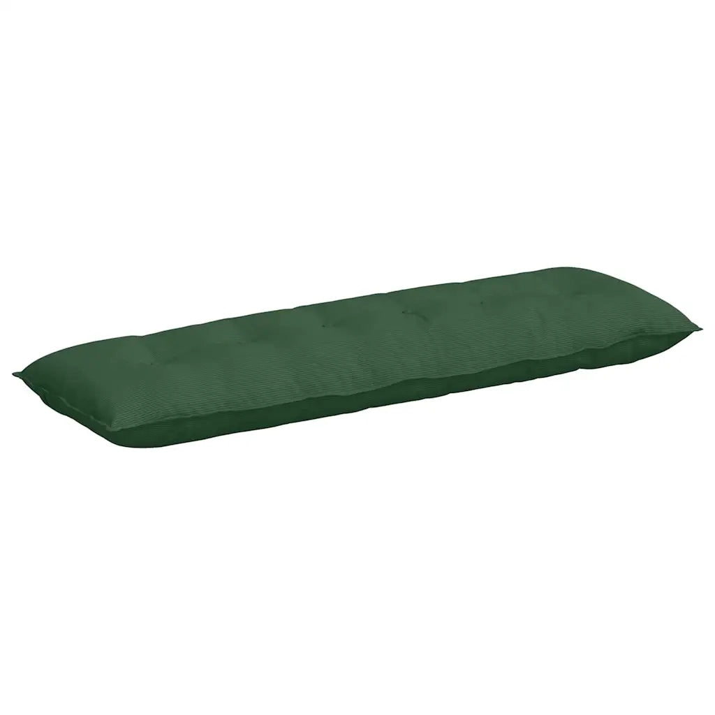 Cuscino per Schiena Verde Giungla 160 x 50 cm Tessuto in Cords 42014913