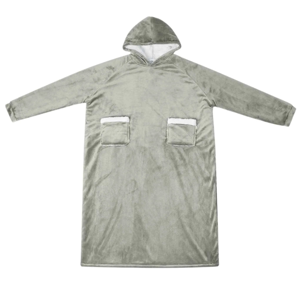 Felpa coperta Grigio L Pile e Flanella CFW1349549