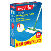 Set 20 Pezzi Panno Catturapolvere 40 gr 22 x 28 cm
