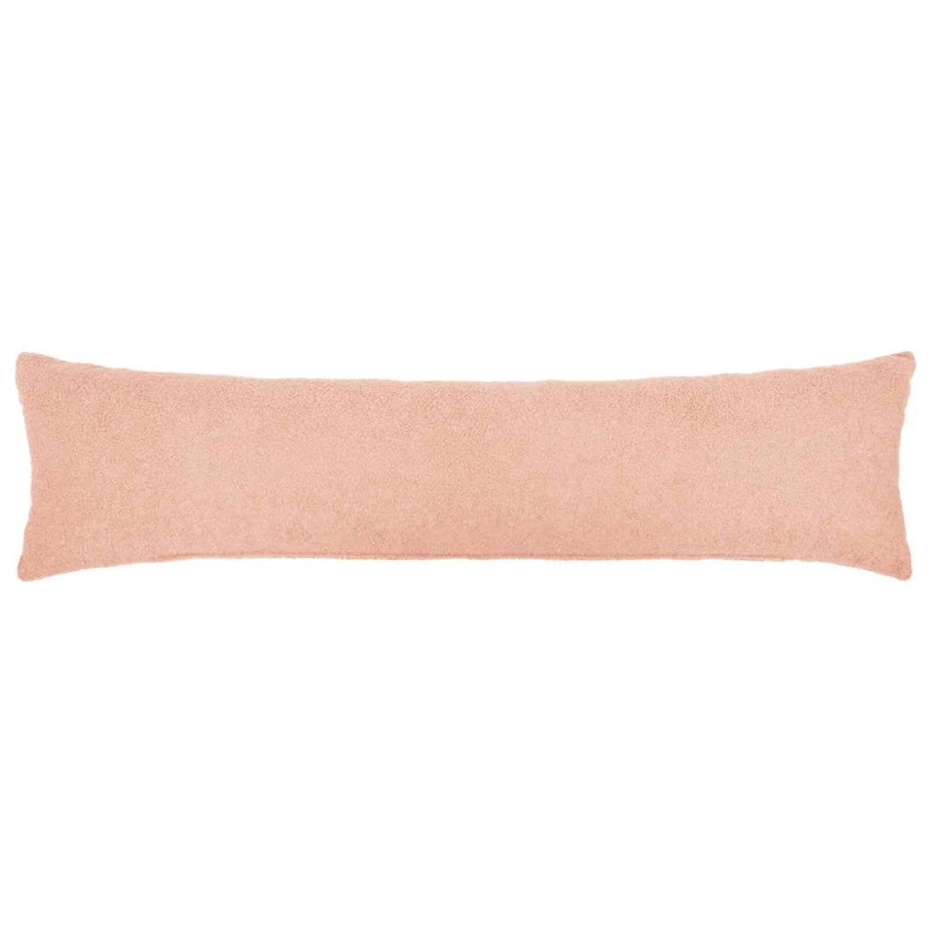 Federa 2 pcs HEERLEN Rosa 40 x 145 cm Bouclé 908912