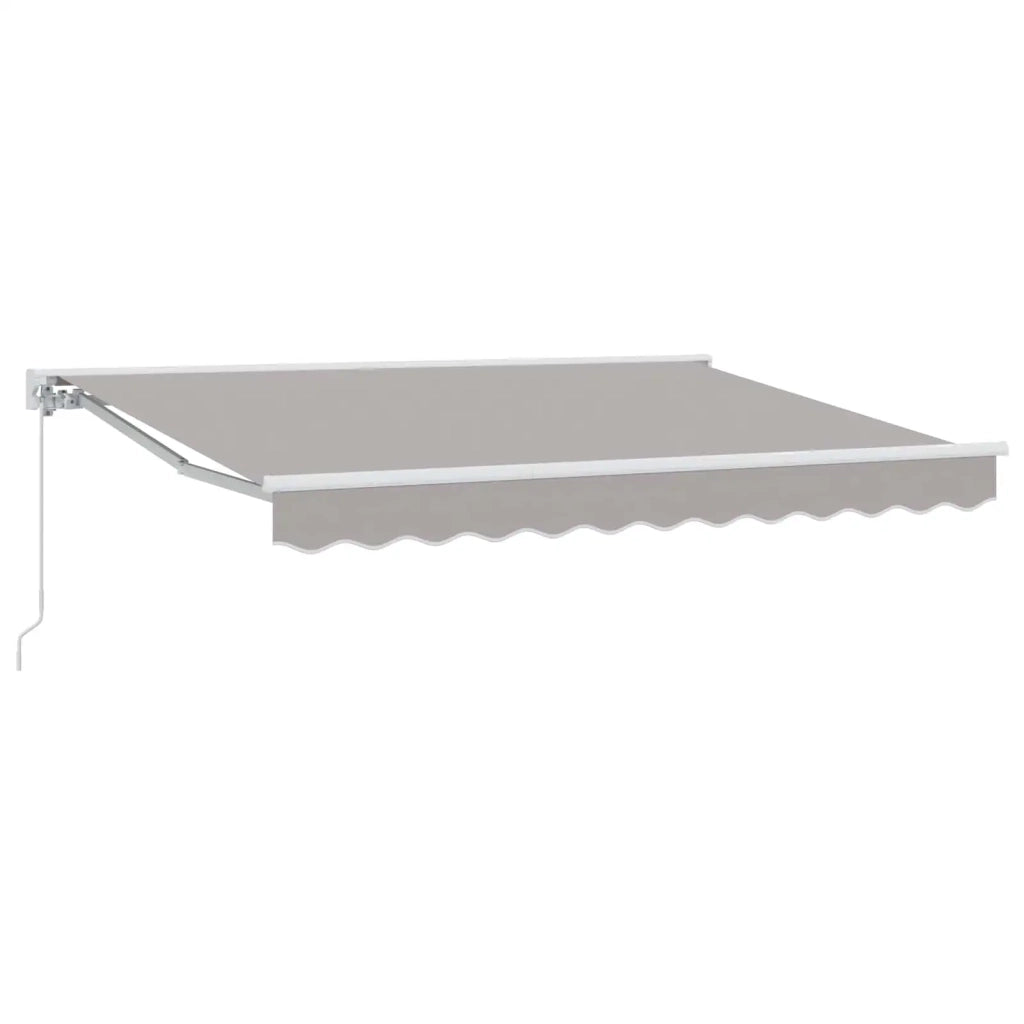 Tenda retrattile manuale Grigio Chiaro 3 x 2,5 m 3420226