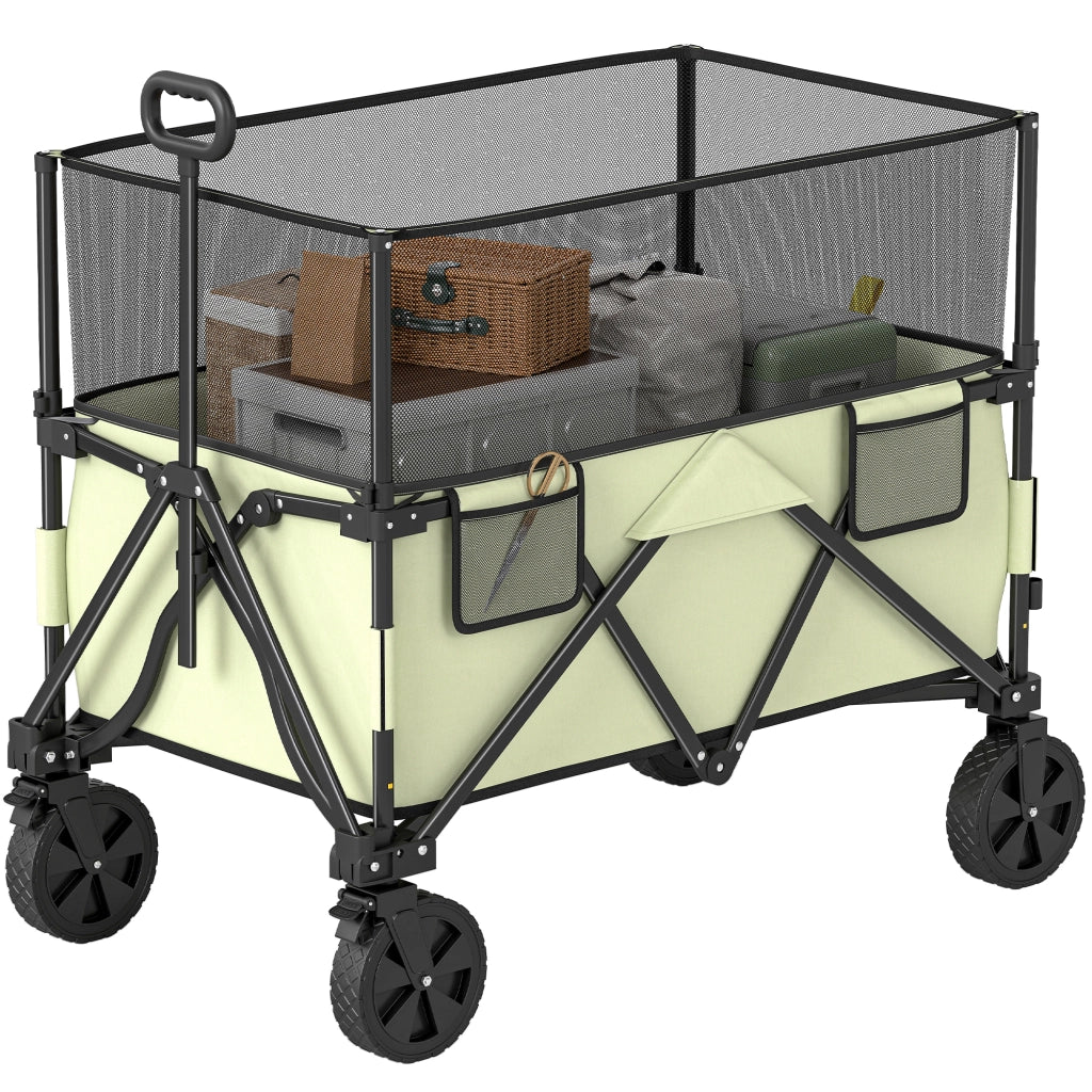 Carrello Pieghevole ¨C Zephmum ¨C Verde, 180 L, 120 kg