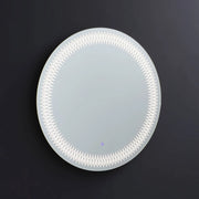 Specchio rotondo 80 cm con led integrato