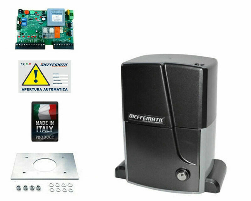 ATTUATORE MOTORE SI ADATTA A FAAC 842 844 2000KG 230V CON SCHEDA PER SCORREVOLE