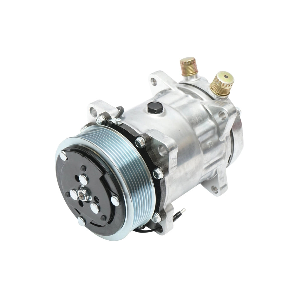 Compressore aria condizionata Mercedes Sprinter, Case IH, Fiat, Ford, New Holland codice OEM 82016158, 87709786, 82008689, 82002069, 81866263
