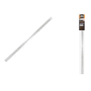 Trade Shop - Righello Metro In Acciaio Inox Metallo 1 Mm A 60cm Riga Segnatura Cm Inch 97765 -