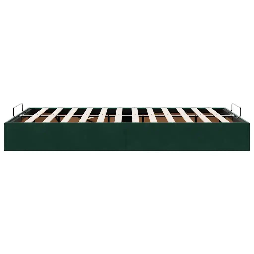 Struttura Letto Pouf Senza Materasso 120x190 cm Velluto