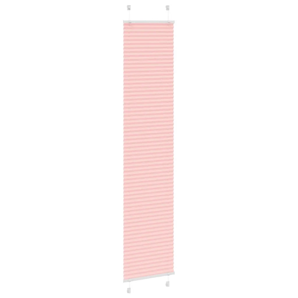 Tenda Plissettata Rosa 50x200 cm Larghezza Tessuto 49,4 cm