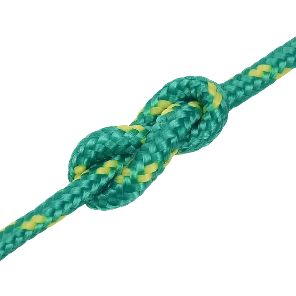 Corda Nautica Verde 4 mm 100 m in Polipropilene