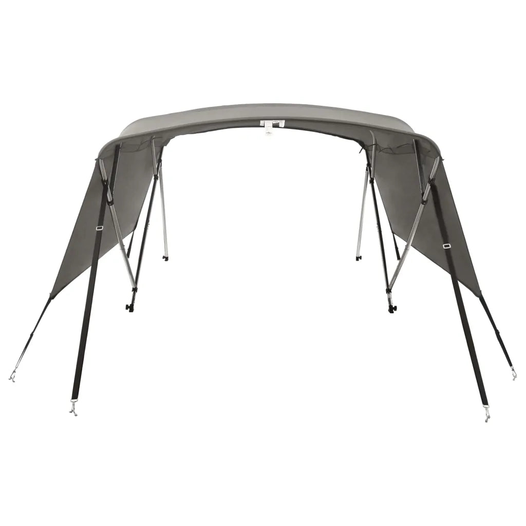 Bimini di Prua con Pareti Laterali 4 Archi 243x(170-182)x137cm