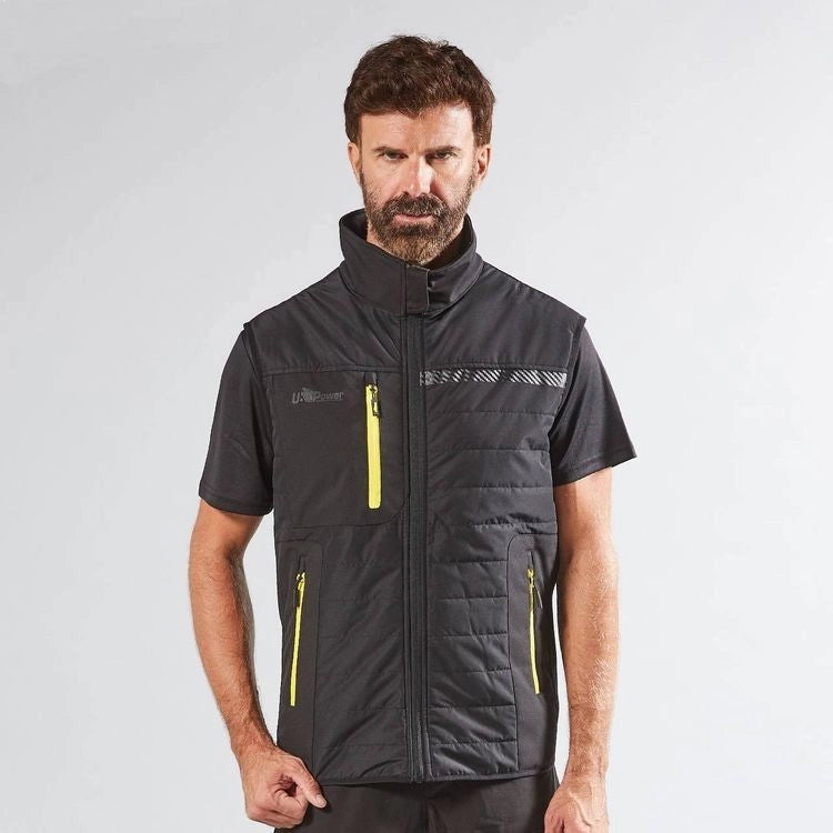 Gilet Upower Wall Taglia Xl Black Carbon