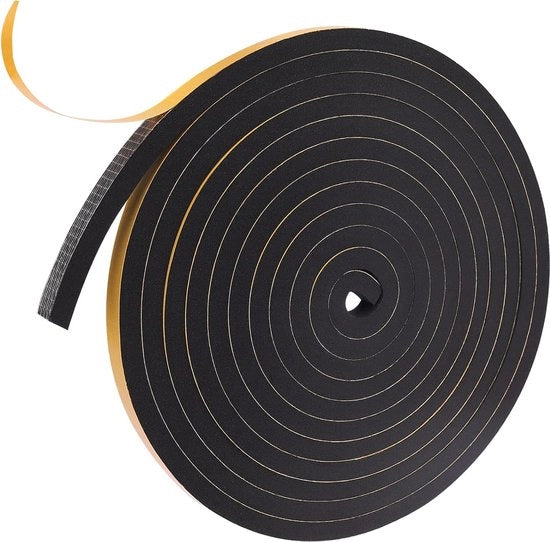 Tapparella per sigillatura porte e finestre - Sigillatura acustica e energetica - 12 mm x 10 m