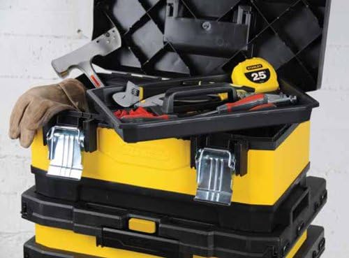 Carrello porta utensili giallo Stanley in polipropene e metallo 1-95-621