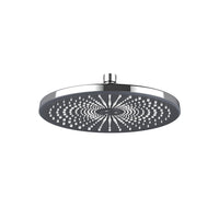 Soffione nero e cromato 1 funzione - Serie Vortex