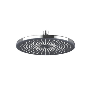 Soffione nero e cromato 1 funzione - Serie Vortex