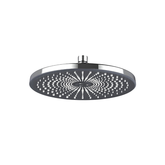 Soffione nero e cromato 1 funzione - Serie Vortex