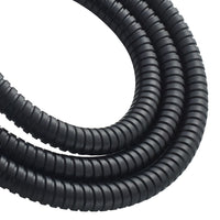 Flessibile nero da 150 cm in acciaio inox