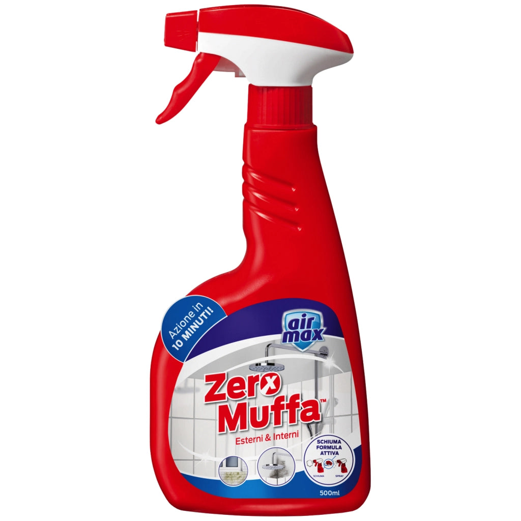 ANTIMUFFA AIRMAX ZERO IGIENIZZANTE 500 ML ROSSO- 6,0 pz