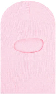 Cappello per bambini, tricotato in lana, caldo in inverno e impermeabile, colore rosa