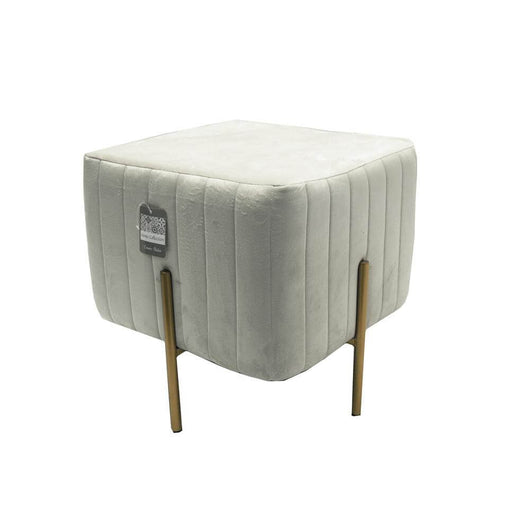 Pouf velluto (2 Pezzi) - IGNIFERA