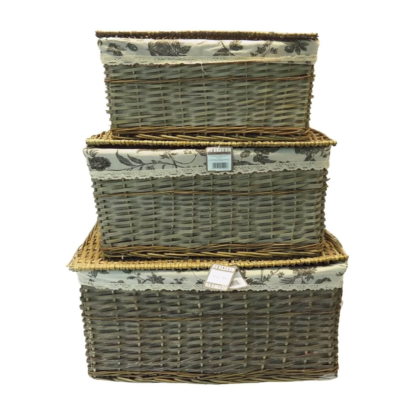 Set di 3 ceste - FULMINE