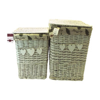 Set di 2 porta biancheria - NADIA