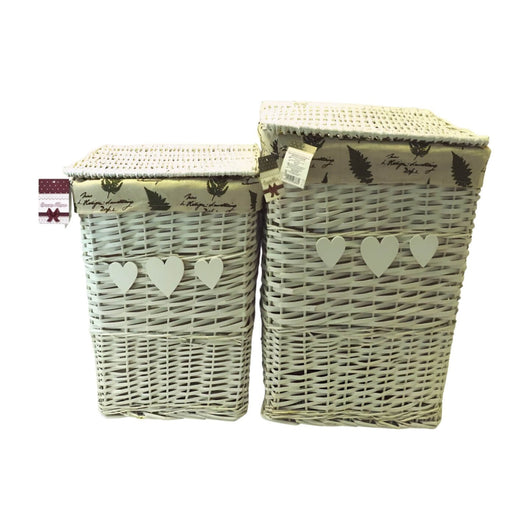 Set di 2 porta biancheria - NADIA