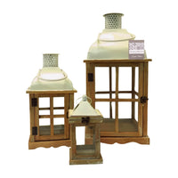 Set di 3 lanterne (2 Pezzi) - LUCA