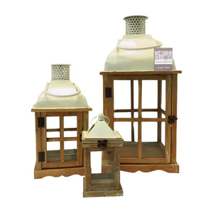 Set di 3 lanterne (2 Pezzi) - LUCA